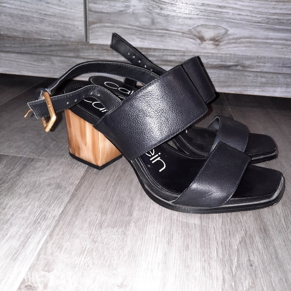 Calvin Klein Shoes - Calvin Klein Strap Heel